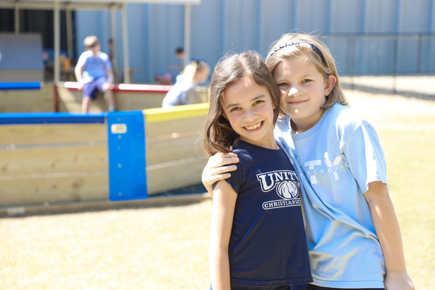 Elementary students at Unity
