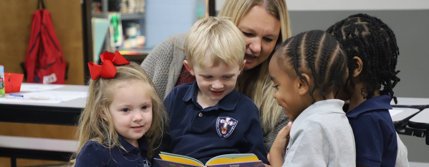 Unity Christian School preschool students