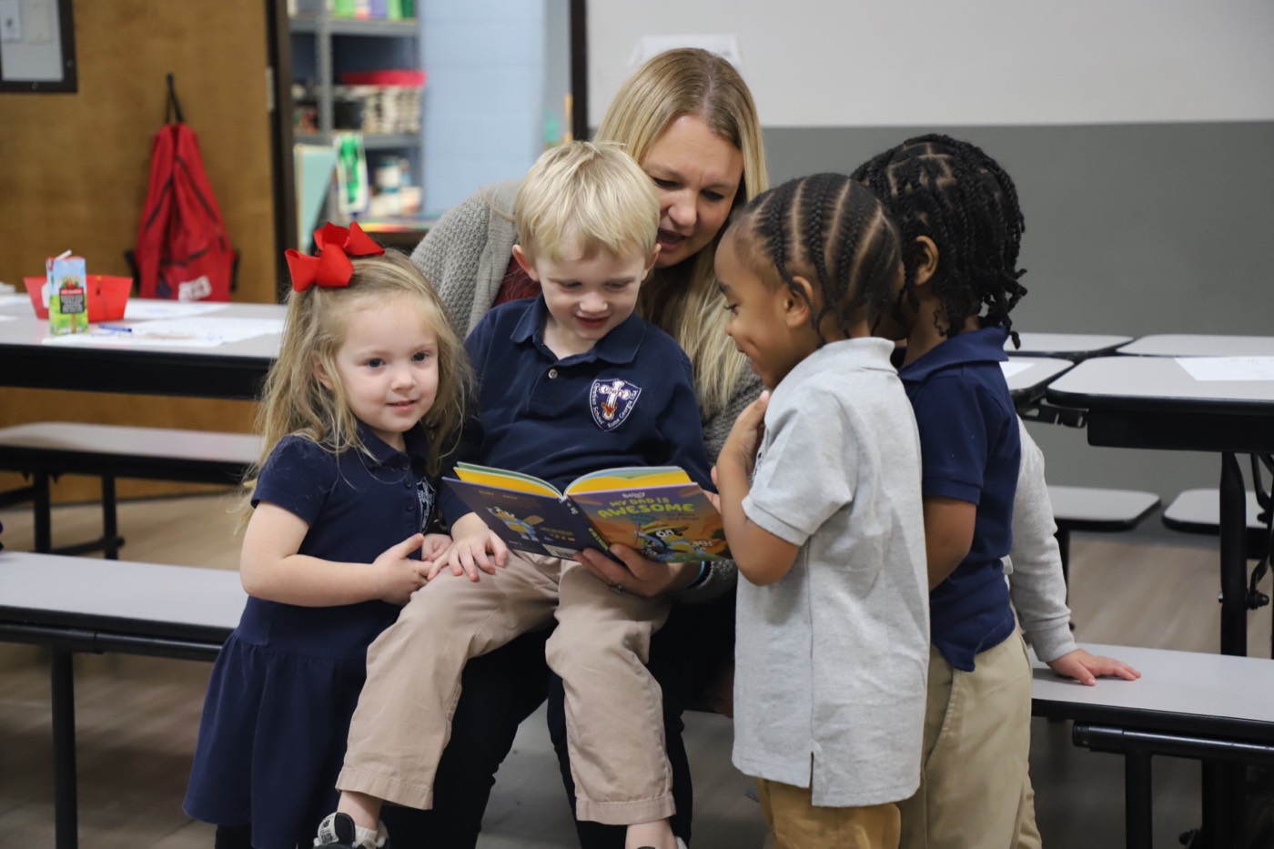 Preschool students at Unity